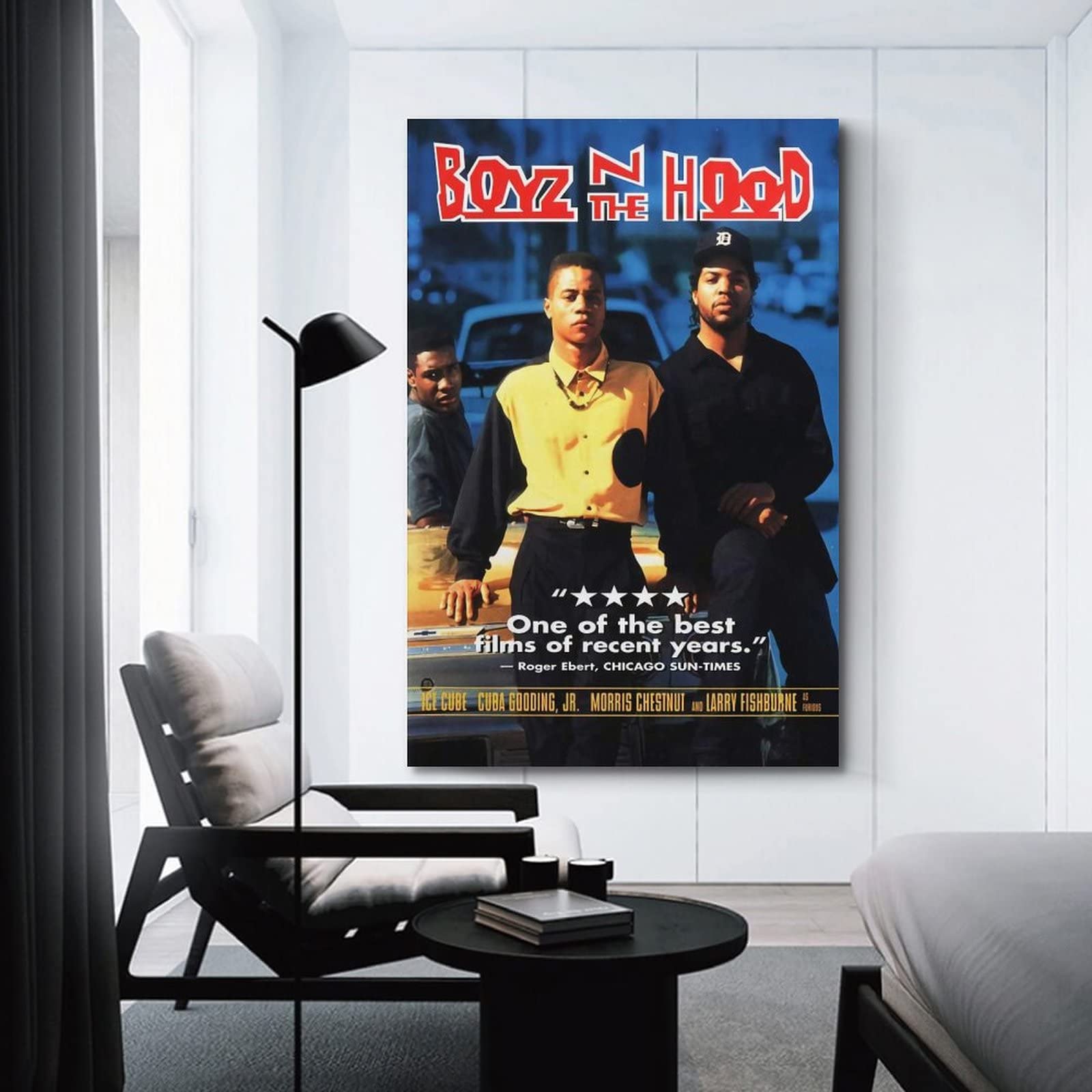 Amazon.co.jp: jongi Boyz N The Hood映画ポスター キャンバスアート